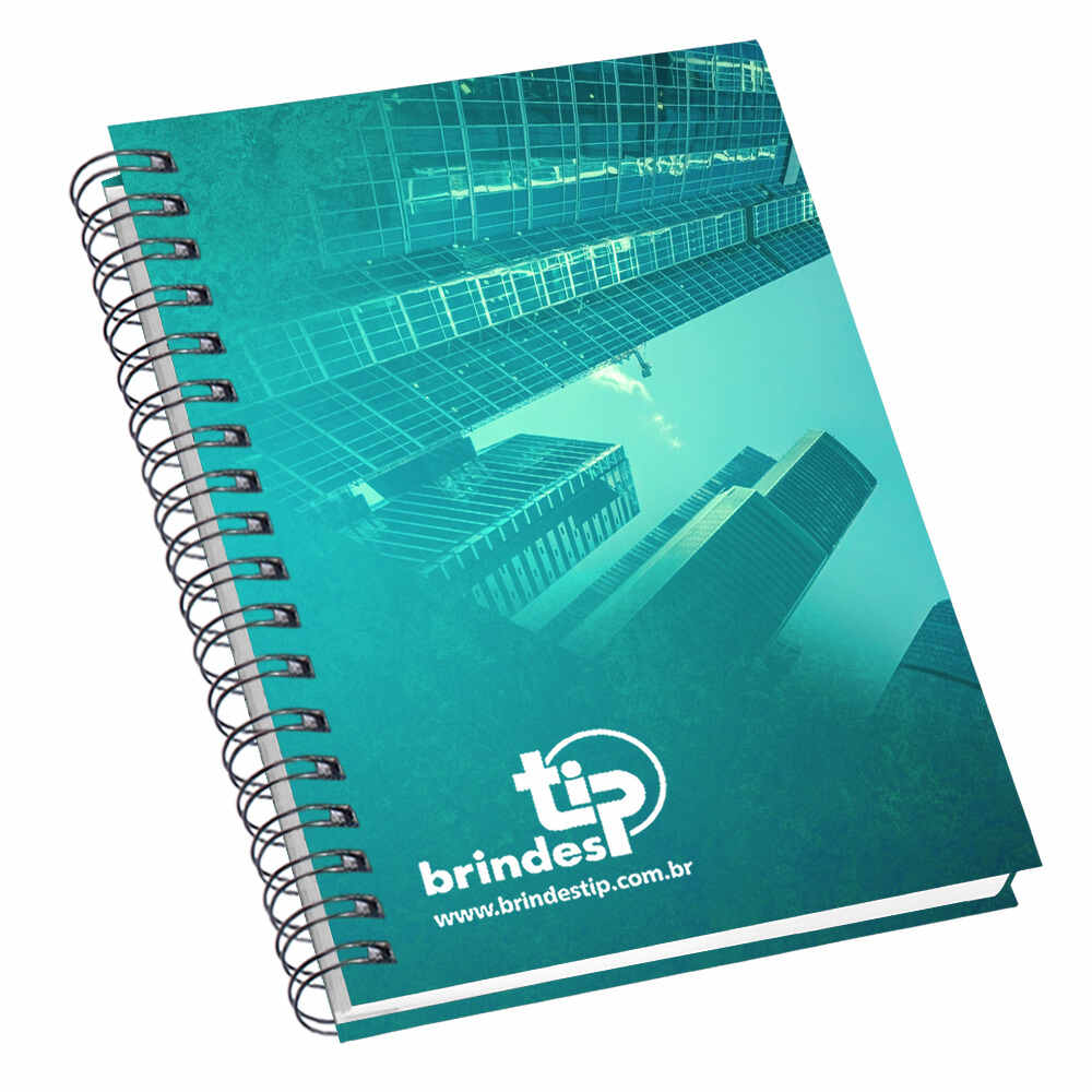 Agenda Personalizada Eurotip c/ garratip, capa Laminada Impressa 025BI