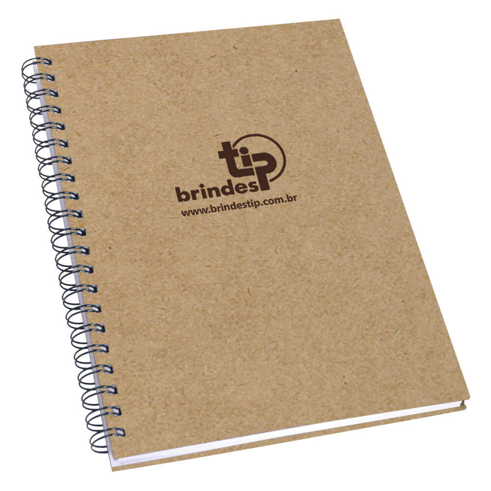 Cadertip Caderno Personalizado capa Ecokraft 375EK